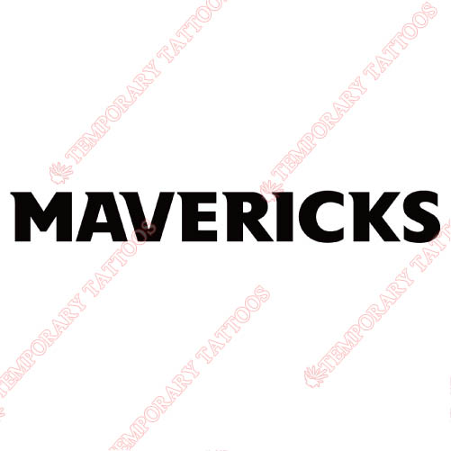 Nebraska Omaha Mavericks Customize Temporary Tattoos Stickers NO.5399